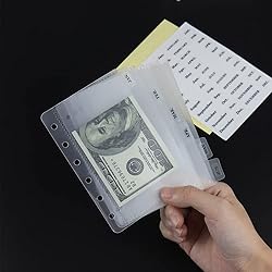 2 Sets A7 Cash Envelopes with 2pc Tab
