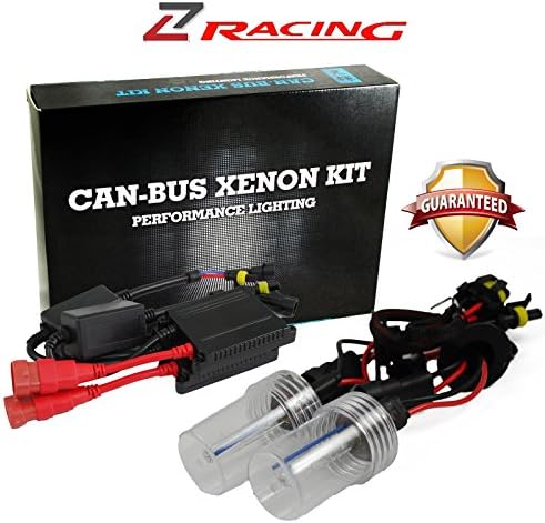 HID Xenon Conversion Kit 3000K 6000K 8000K 10000K Headlight Slim Ballasts GENISS (H10/9005/HB3, 6000K (Diamond White))