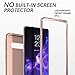 YOUMAKER Case for Galaxy S10+ Plus, Rose Gold Heavy Duty Protection Full Body Shockproof Slim Fit Without Built-in Screen Protector Cover for Samsung Galaxy S10 Plus 6.4 inch - Rose Gold/Pink