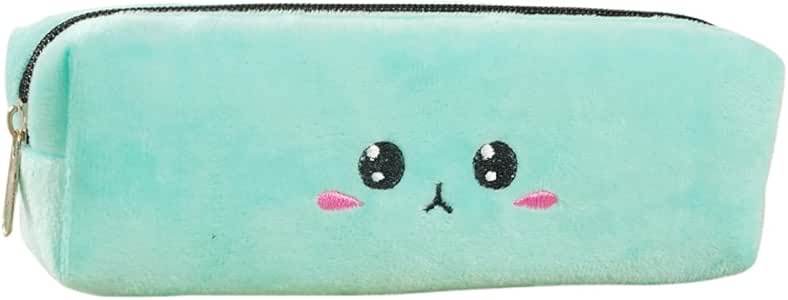 Cdet 1x Lona Creativo Dibujos animados Lápiz Bolsa Cartuchera De Pluma