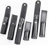 Uncle Mike's Mirage Basketweave Led Strion Duty Light Case, Black