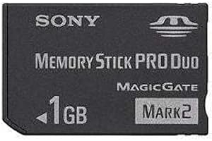 1GB MEMORY STICK PRO DUO MARK2