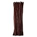 EBOOT 100 Pieces Pipe Cleaners Chenille Stem for Arts and Crafts, 6 x 300 mm (Brown)
