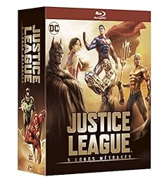Justice League - 5 Longs Métrages : Le Paradoxe Flashpoint + Guerre + Le Trône De L'atlantide + Dieux Et Monstres + Vs Les Teen Titans - Pack - Blu-Ray