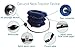 SafeMedika's Cervical Neck Traction Device - Effective Chronic Neck Pain & Shoulder Pain Relief Collar Inflatable & Adjustable - Cervical Collar for Home Traction Spine Alignment