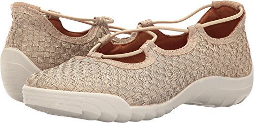 bernie mev. Women's Rigged Connect Light Gold Loafer