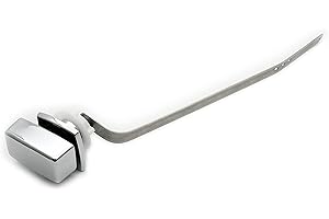 VALLVATER Toilet Flush Handle Replacement, Side Mount Extended Trip Lever Tank Fit for Kohler 3384/3722 Kit, Polished Chrome 10.6“ Trip Lever