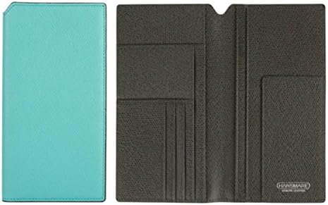 HANSMARE Genuine Leather Passport Holder Wallet, RIFD Blocking Cover Case (Mint)