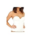 Carnival Women's Invisible Torsolette, Ivory ,46DDD