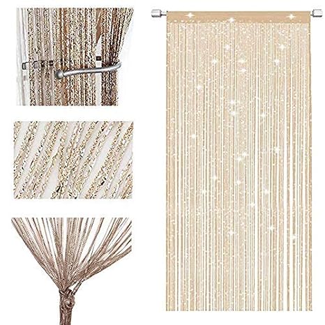 Amazon De Me Fliegengitter Vorhang Fur Turen Glitzervorhang