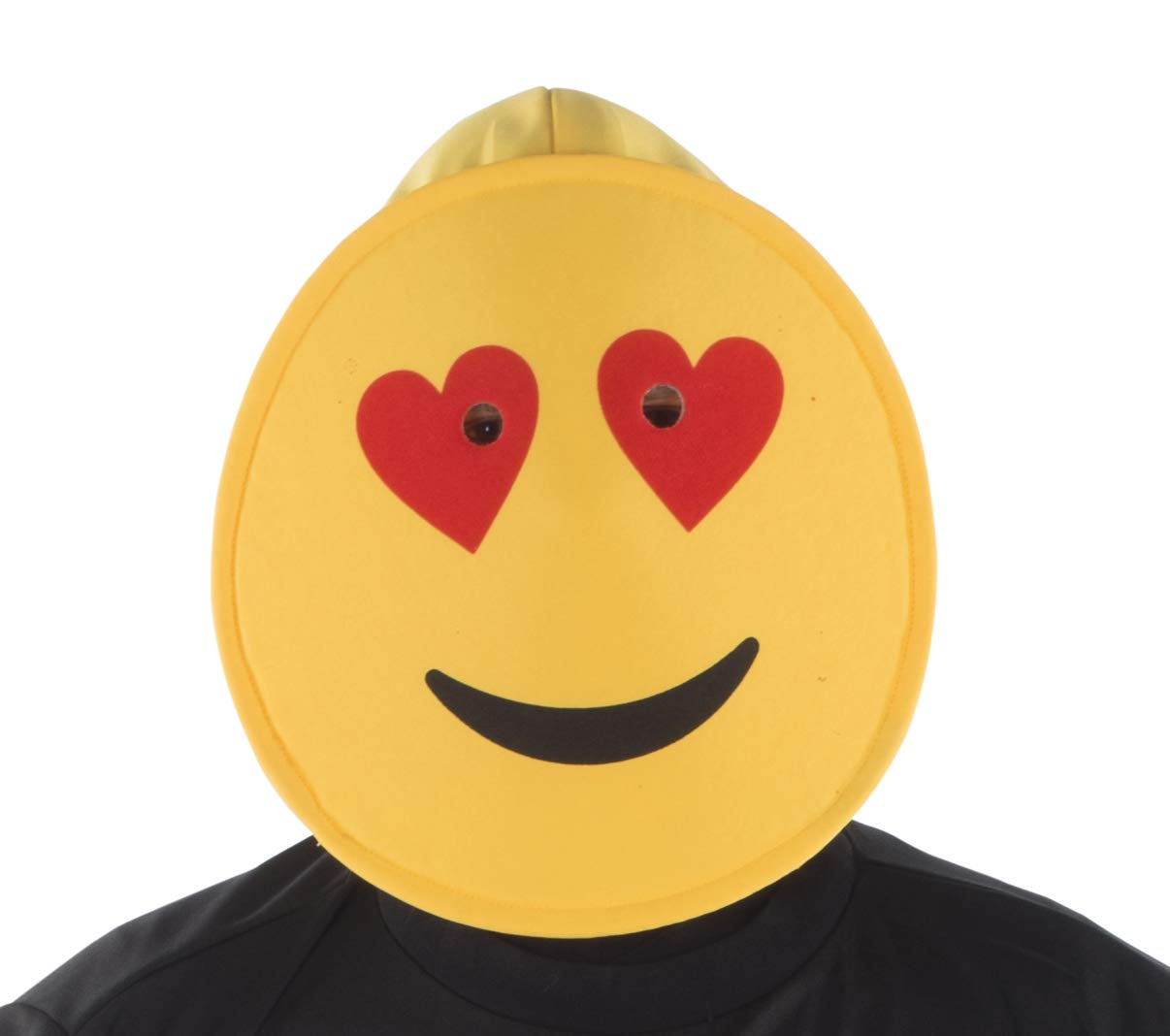 Dress Up America Smiling Hearts Mask for Kids - Funny Head Mask Accessory For Role Play