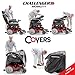 Challenger Mobility Vinyl Lightweight Weather Cover for Jazzy Powerchair, Large Size - Model: CMC-324