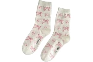Mid Tube Socks Mesh Thin Design Tube Socks Ballet Style Cotton Socks(Type D)