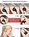 HONGYU Sweatproof Bluetooth Wireless Headphones with Stereo Sport Microphone Handsfree for iPhone iPod Android Smart phones and Bluetooth Devices(Black)
