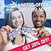 Teeth Whitening Pen Effective Teeth Whitener Painless Gel Whitening Pen Easy Tooth Whitening Pen Beautiful White Smile Safe 35% Carbamide Peroxide Gel Natural Mint Flavor 2 Pack Instant Teeth Pens