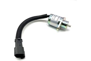 KD KISONIED 2848A278 Fuel Shut Off Solenoid 172-7209 3797073 173-1338 SA-4934-12 for Caterpillar Engine 3024C 3034 Perkins Hyster Engine UB704 Stop Solenoid 12VDC