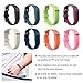 Doestyle Replacement Bands for Fitbit Flex, Silicone Replacement Adjustable Wristbands with Watch Clasp and Fastener Buckle for Fitbit Flex, Multi Colors