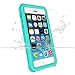 iPhone SE 5S 5 Waterproof Case, iThrough iPhone SE Underwater Case, Dust Drop Snow Shock Proof, IP68 Touch ID Heavy Duty Protective Carrying Integrated Magnetic Case Cover for iPhone SE 5S 5 (Blue)