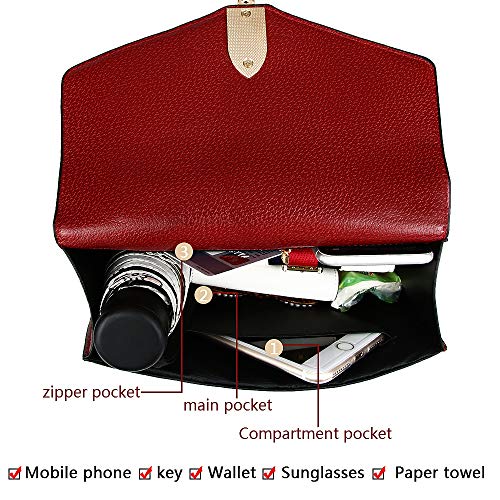 Beatfull Designer Women HandbagS, Retro Shoulder Bag Ladies Bee Bag Top Handle Hanfbag (brown-chain)