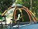 Wnnideo Instant Family Tent Automatic Pop Up Tents for Outdoor Sports Camping Hiking Travel Beach (Grey)