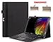 Lenovo IdeaPad Miix 700 Case, TopAce PU Leather Smart Case With Stand Function For Lenovo IdeaPad Miix 700 (Black)