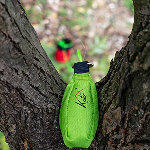 Kutir Throw Weight and Line Kit with Storage Bag 14 OZ 600D Pouch, 150 Foot Polyethylene Easter Rope for Arborists, Best for Tree Climbing, High Limb Throwing - Thumbnail 4