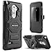 Evocel New Generation Series Phone Case Compatible with G3 Stylus (D690) with Belt Clip Holster and Kickstand, Black