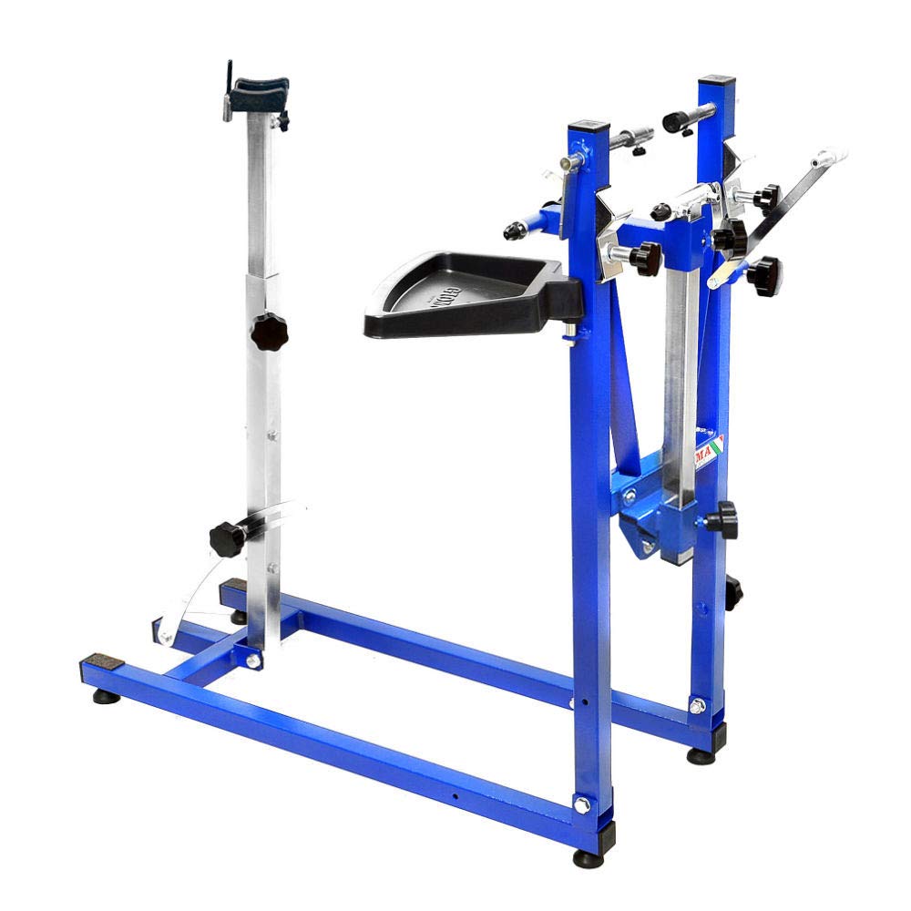 Gioma Bikestand Team GC 200-00, Folding Bike Maintenance Easel Unisex Adult, Blue,