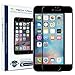 iPhone 6 Glass Screen Protector, Tech Armor Edge to Edge Glass (.2mm) Apple iPhone 6S / iPhone 6 (4.7-inch) Screen Protector (Wht) [1-Pack]