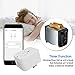 2 Pack WiFi Plug, Mini Smart WiFi Outlet Works with Voice Activated Alexa Echo and Google Home Assistant, Remote Control Compatible with iOS/Android Smart Phones/Tablets