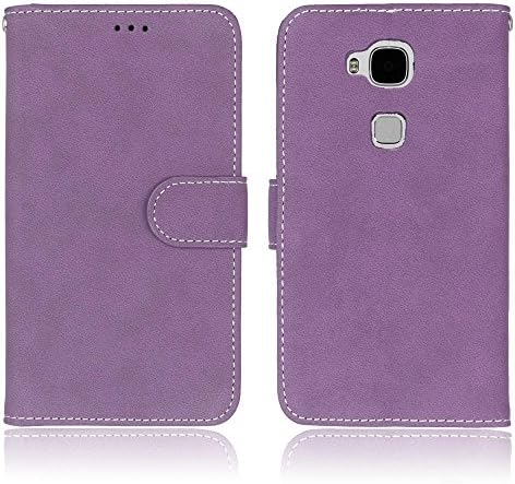 Cases, Solid Color Synthetic Leather Case Frosted Surface Wallet Case Horizontal Flip Stand Case Cover For Huawei Ascend G8 G7 Plus GX8 ( Color : 8 , Size : Huawei G8 G7 Plus GX8 )