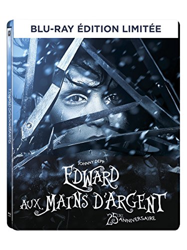 Edward Aux Mains D'argent - Édition Limitée 25ème Anniversaire Blu-Ray+ Dhd Boîtier Steelbook