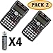 J-so 0001 Scientific Calculator, 2-Pack