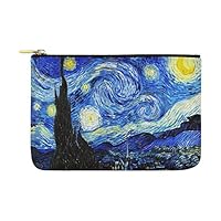 Artsadd Unique Debora Customize Carry-All Pouch with Zippered Cosmetic Cases Makeup Bag Travel Gear for Starry Night