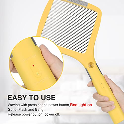 mafiti Electric Fly Swatter Rechargeable Mosquito Zapper Bug Zapper