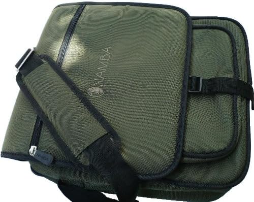 Namba Gear Shaka Laptop Messenger Bag, High Perfomance Bag for Musicians &amp; DJs, in Olive Green, SLM-GN
