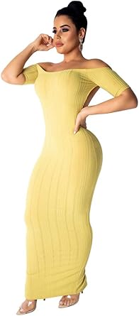 backless bodycon maxi dress