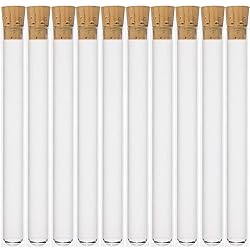 16x150mm Borosilicate Glass Test Tubes with Cork