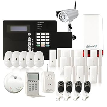 Atlantic S nm-stv-aesus Alarm Haus mit IP Kamera