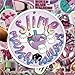 53pcs Water Bottles Stickers Lovely Waterproof Aesthetic Trendy Summer Stickers for Teens Girls Perfect for Waterbottle Laptop Phone Travel (Pink 53)