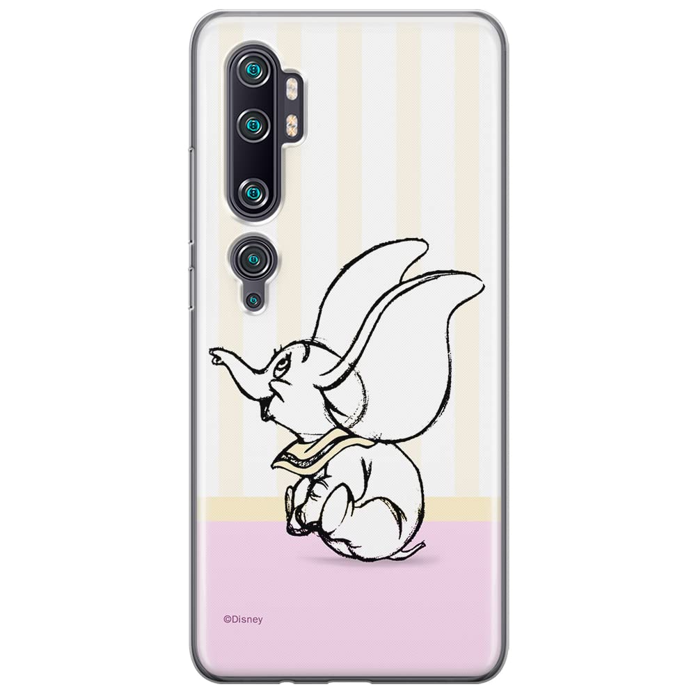 ERT GROUP mobile phone case for Xiaomi MI NOTE 10 / MI NOTE 10 PRO original and officially Licensed Disney pattern Dumbo 009 optimally adapted to the shape of the mobile phone, case made of TPU