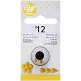 Round Decorating Piping Tip #12 | Round decorating tip is ideal for balls, dots, lettering, outlines and figure piping.