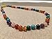 Baltic Amber Adult 17 inch Necklace Rainbow Honey Amber Pink Rose Quartz Red Agate Aventurine Cyrsocolla