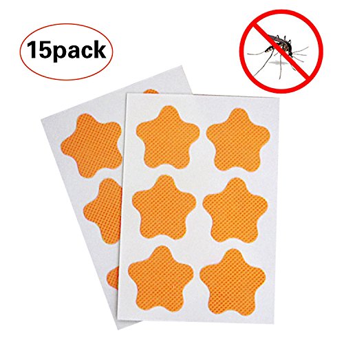 90-COUNT Mosquito Repellent Patch Keeps Insects and Bugs Far Away, Simply Apply to Skin and Clothes , Adult, Kid and Pet-Friendly