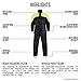 NEW ITEM Viking Cycle Motorcycle Rain Gear - Two Piece Motorcycle Rain Suit (Green, 2XL)