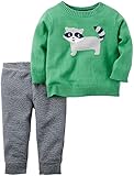Carter's Baby Boys 2 Pc Sets, Green, 3 Months