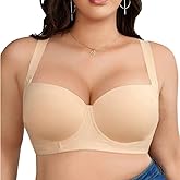 Cotton Whisper Plus Size Comfortable Seamless Bra for Women Underwire Smooth Bra
