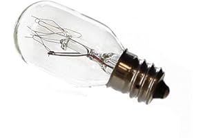 SEWING PARTS ONLINE Screw-in Light Bulb for Brother and Janome Sewing Machines (15 Watt) - #7SCW, 120 Volt | Also fits Babylock, Elna, and More