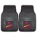FANMATS 8781 St. Louis Cardinals 2-Piece Heavy Duty Vinyl Car Mat Set, Front Row Floor Mats, All Weather Protection, Universal Fit, Deep Resevoir Design
