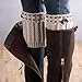 WILLTOO 2015 Women Leg Warmer Knit Boot Socks Topper Cuff (Beige)
